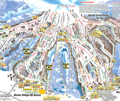 Niseko Ski Trails